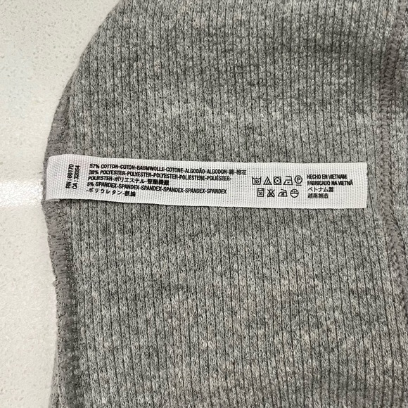 Free People Body Suit - Thong - Grey - Large - Picture 6 of 7